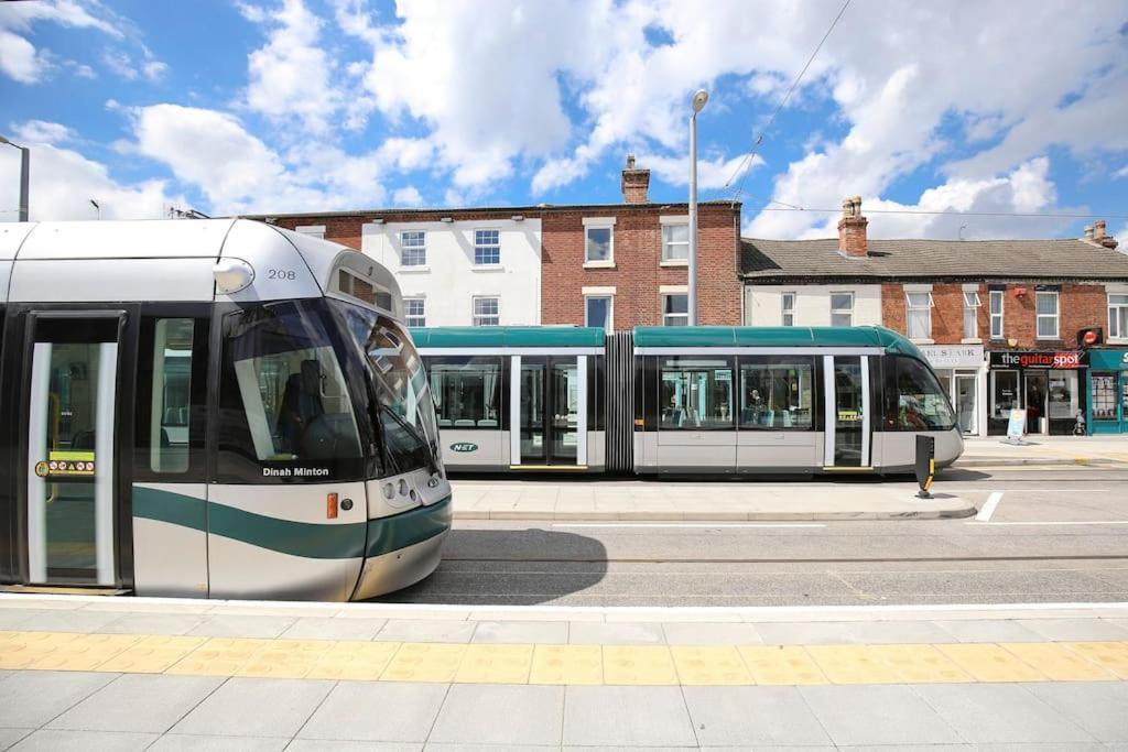 The Rose- Grd Floor, 2-5 Beds, Smarttv, Uni, Tram, M250 Fibre Apartment Nottingham Luaran gambar