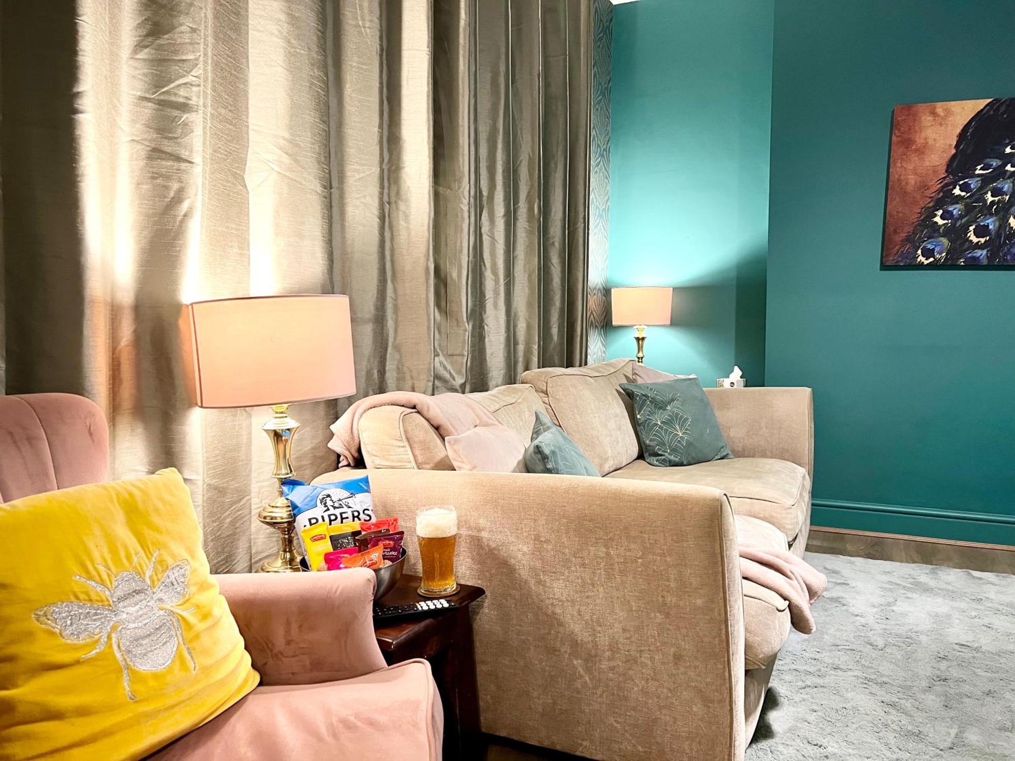 The Rose- Grd Floor, 2-5 Beds, Smarttv, Uni, Tram, M250 Fibre Apartment Nottingham Luaran gambar